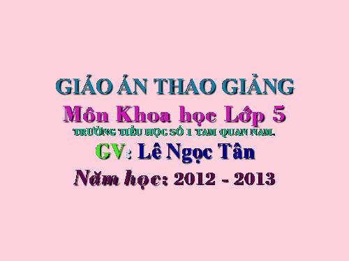 Bài 42-43. Sử dụng năng lượng chất đốt
