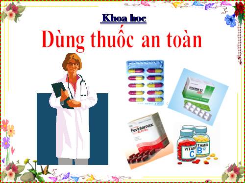 Bài 11. Dùng thuốc an toàn