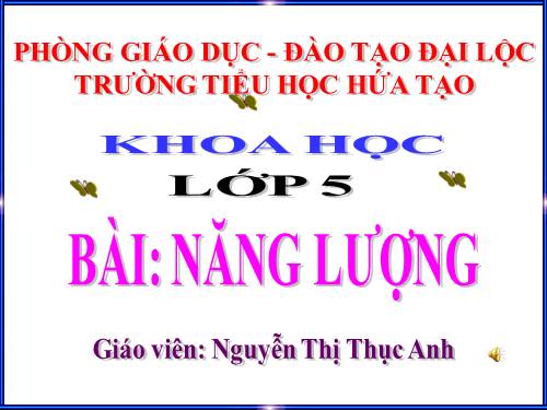 Bài 40. Năng lượng