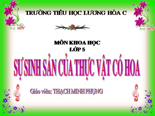 Bài 52. Sự sinh sản của thực vật có hoa