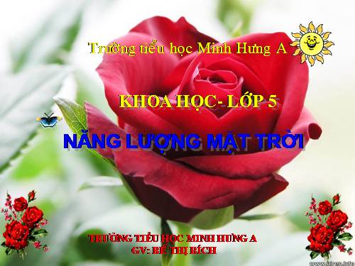 Bài 41. Năng lượng mặt trời