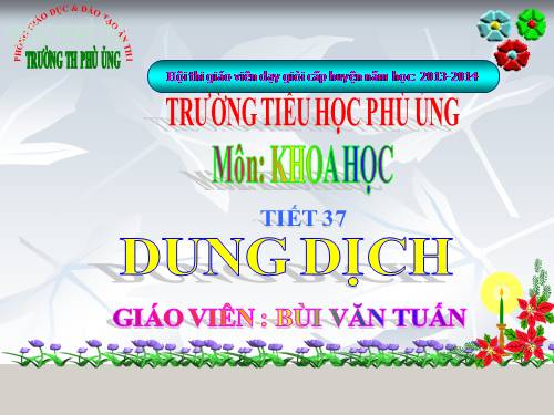 Bài 37. Dung dịch