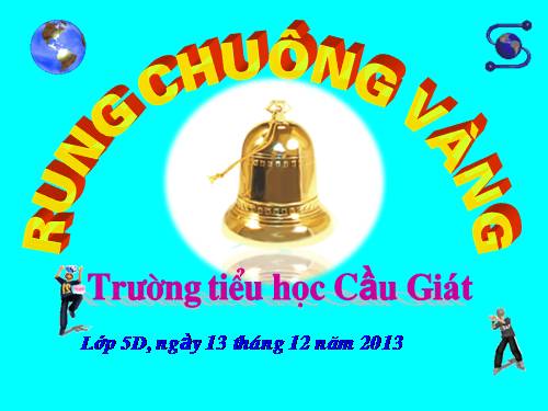 Rung chuông vàng: Khoa-Sử-Địa