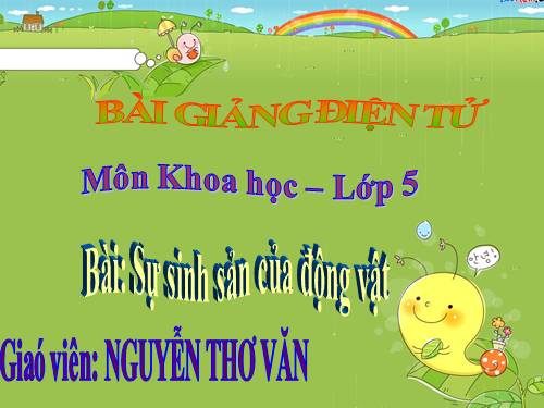 Bài 55. Sự sinh sản của động vật