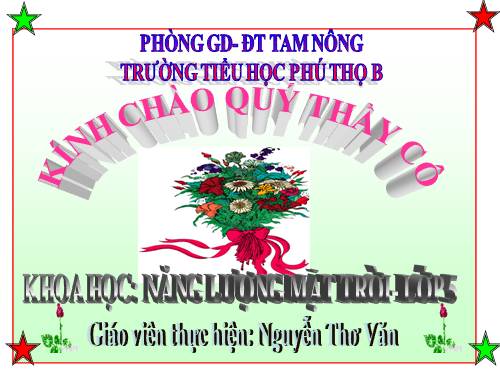 Bài 41. Năng lượng mặt trời