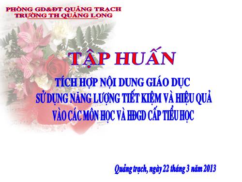 Tiết kiệm năng lượng