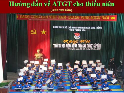 GD CD: Hướng dẫn về ATGT cho thiếu niên