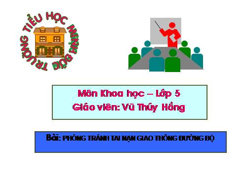 Bài 19. Phòng tránh tai nạn giao thông đường bộ