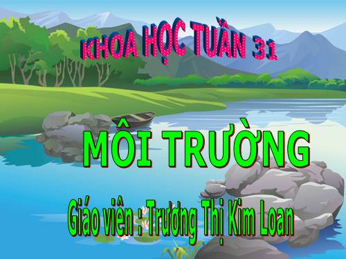 Bài 62. Môi trường