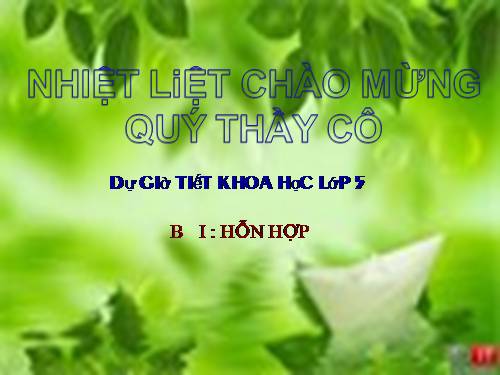 Bài 36. Hỗn hợp