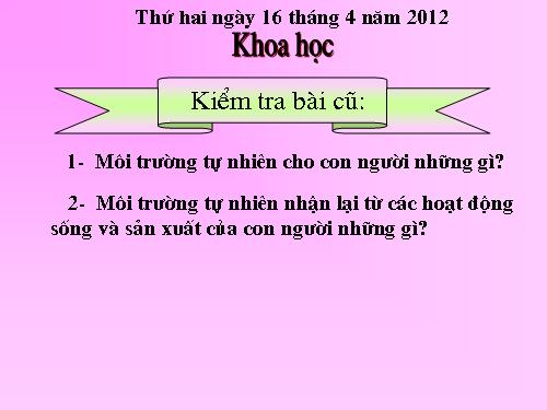 Bài 65. Tác động của con người đến môi trường rừng