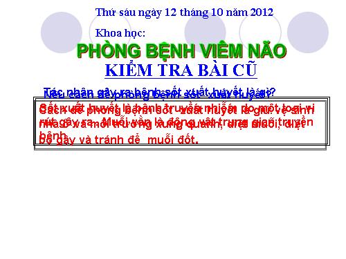 Bài 14. Phòng bệnh viêm não