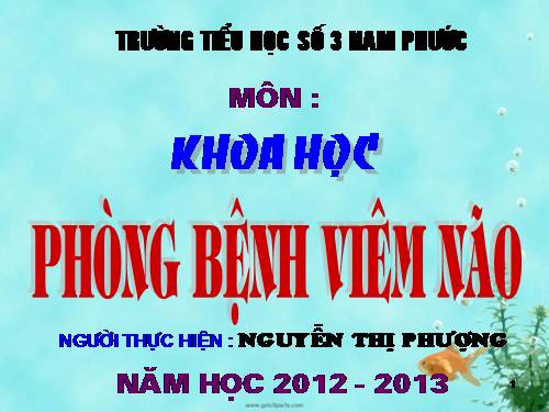 Bài 14. Phòng bệnh viêm não