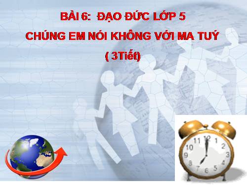 Bài 9-10. Thực hành: Nói "Không!" đối với các chất gây nghiện