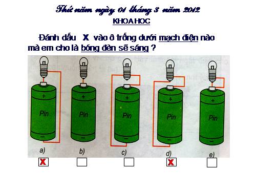 Bài 46-47. Lắp mạch điện đơn giản