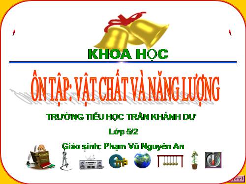 Bài 49-50. Ôn tập: Vật chất và năng lượng