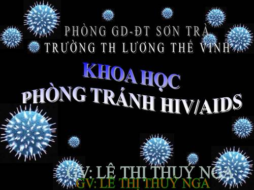 Bài 16. Phòng tránh HIV / AIDS
