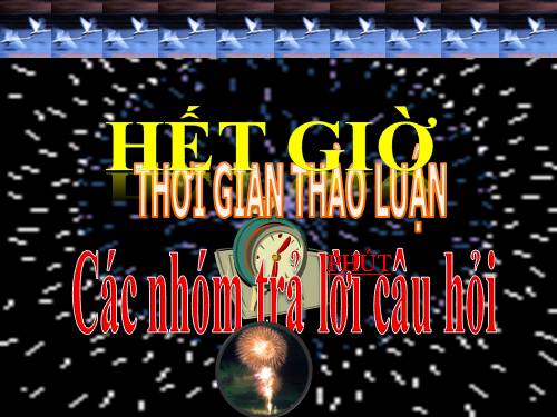 Dong ho 3 phut thao luan nhom