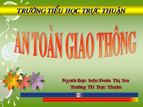 Bài 19. Phòng tránh tai nạn giao thông đường bộ