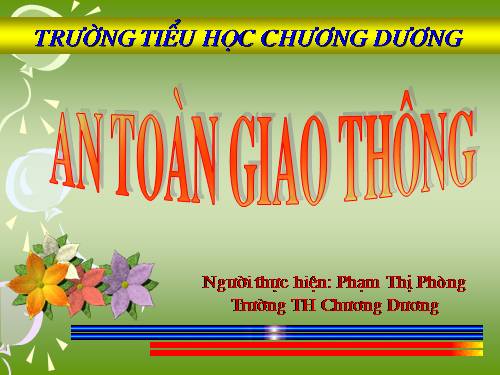 Bài 19. Phòng tránh tai nạn giao thông đường bộ