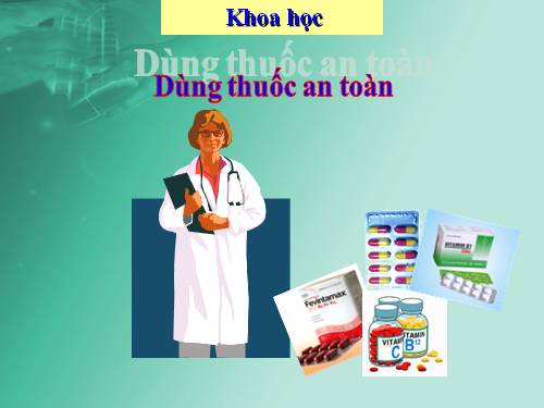 Bài 11. Dùng thuốc an toàn