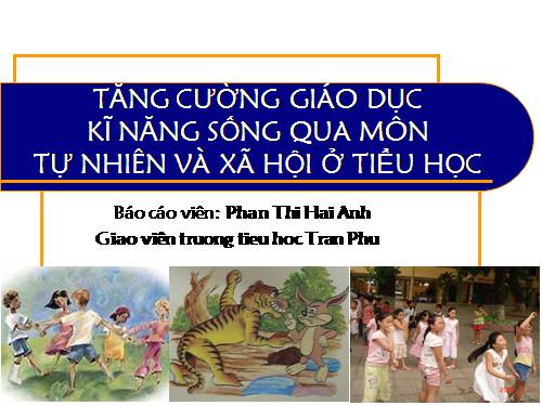 Giáo dục kĩ năng sống