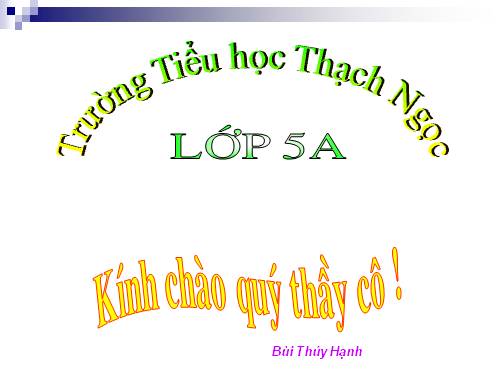 Luyện Tiếng Việt - luyện đọc lop 5