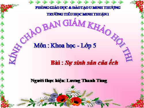 Bài 57. Sự sinh sản của ếch