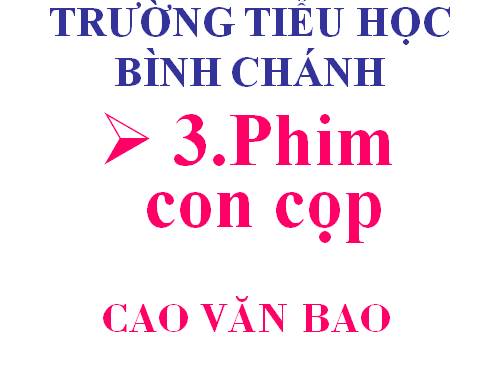 Phim con cọp-Khoa học
