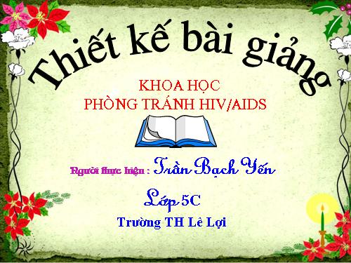 Bài 16. Phòng tránh HIV / AIDS