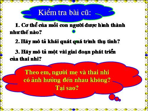 Bài 5. Cần làm gì để cả mẹ và em bé đều khoẻ?