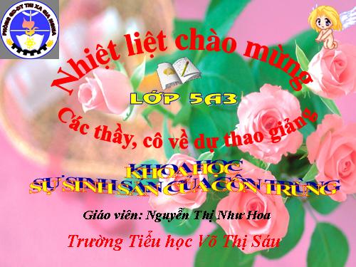 Bài 56. Sự sinh sản của côn trùng