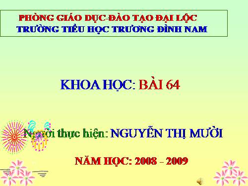 Bài 64. Vai trò của môi trường tự nhiên đối với đời sống con người