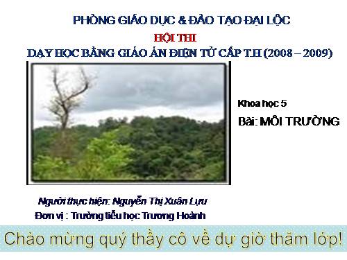 Bài 62. Môi trường