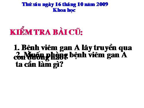 Bài 16. Phòng tránh HIV / AIDS