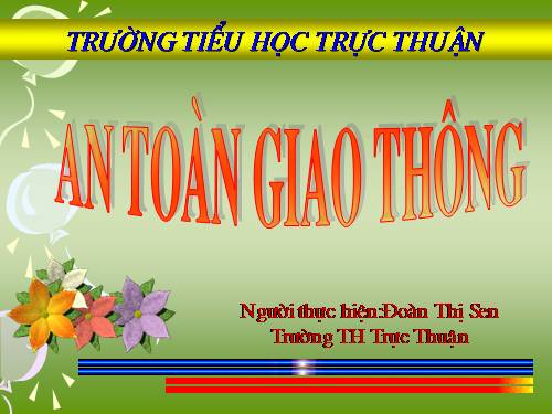 Bài 19. Phòng tránh tai nạn giao thông đường bộ