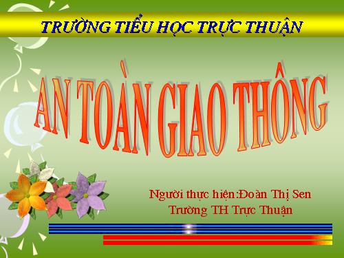 Bài 19. Phòng tránh tai nạn giao thông đường bộ