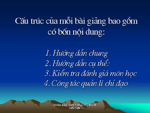 Bài giảng hướng dân thực hiện chuẩn KT-KN môn khoa học