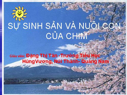 Bài 58. Sự sinh sản và nuôi con của chim