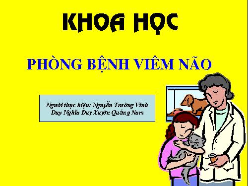 Bài 14. Phòng bệnh viêm não