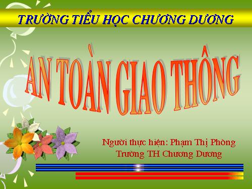 Bài 19. Phòng tránh tai nạn giao thông đường bộ