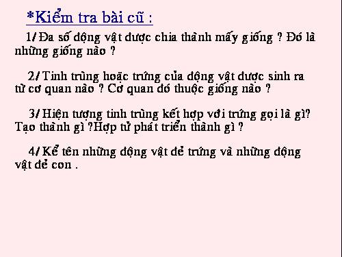 Bài 56. Sự sinh sản của côn trùng