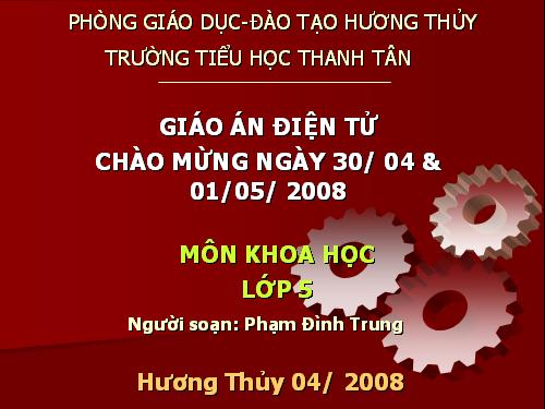 Bài 38-39. Sự biến đổi hóa học