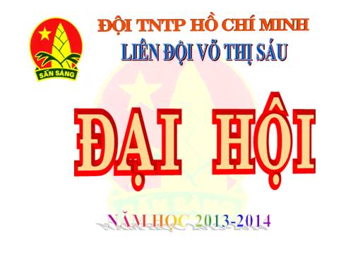 Đại hội liên đội 2014-2015 đẹp