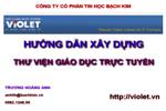 Huong dan tao trang ViOLET