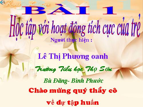 dạy hòa nhập láy HS làm TT