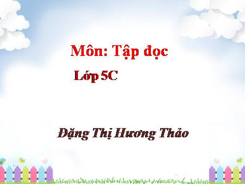 Tuần 25. Cửa sông