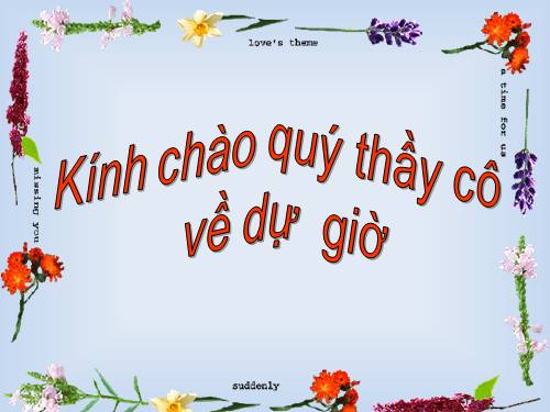 Tuần 11. Chuyện một khu vườn nhỏ