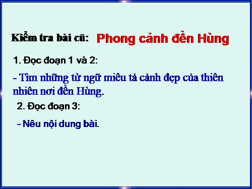 Tuần 25. Cửa sông