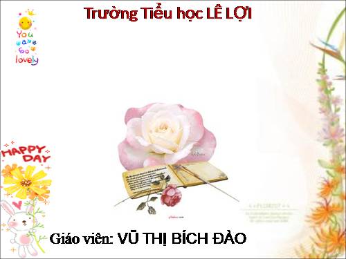 Tuần 23. Phân xử tài tình